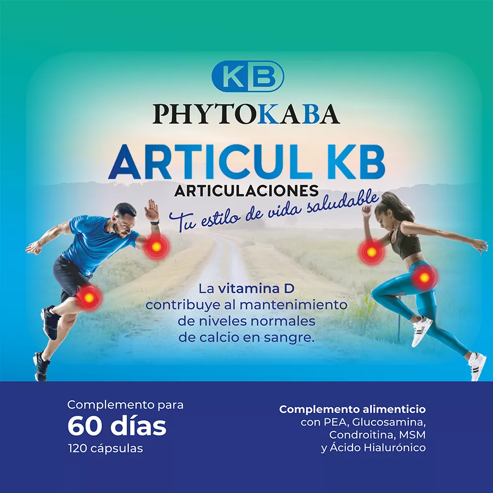 ARTICUL KB 120 c&aacute;psulas con pea, glucosamina y condroitina