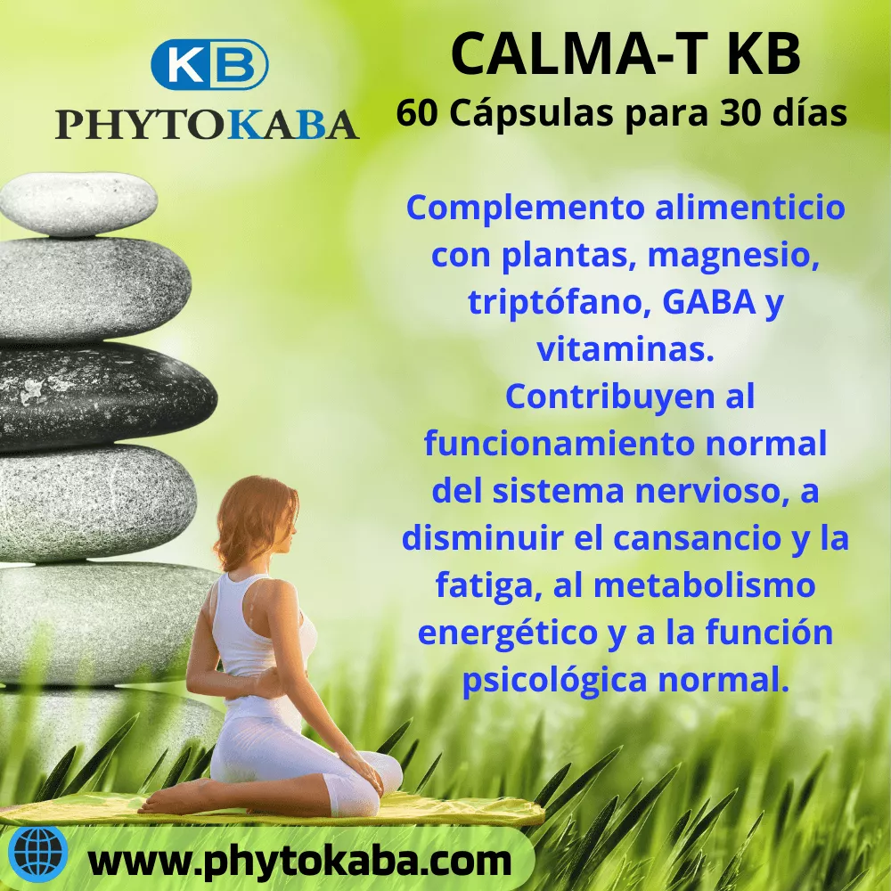 CALMA-T KB 60 c&aacute;psulas con ashwagandha y schisandra