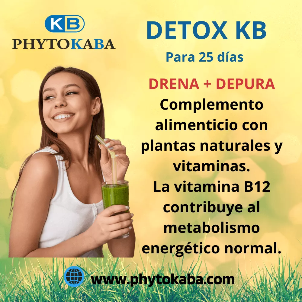 DETOX KB 500 ml drena y detoxifica