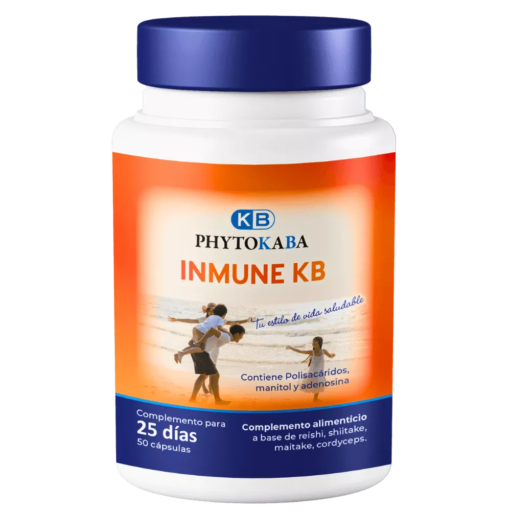 INMUNE KB 50 c&aacute;psulas, hongos y vitaminas. Defensas