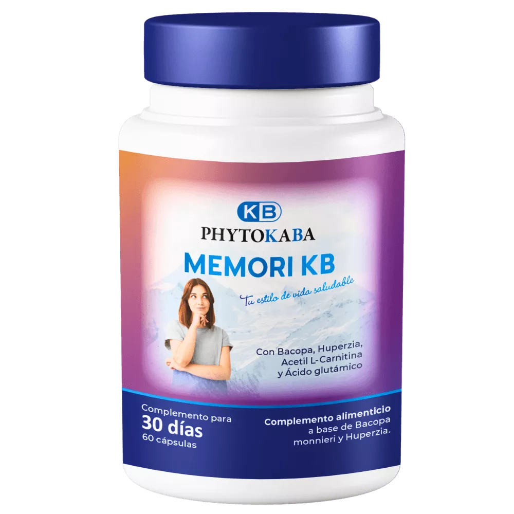 MEMORI KB 60 c&aacute;psulas con bacopa y huperzia. Cognitivo