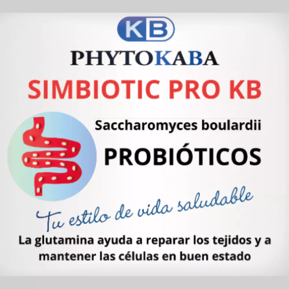 SIMBIOTIC PRO KB 45 c&aacute;psulas mezcla probi&oacute;tica. Flora intestinal