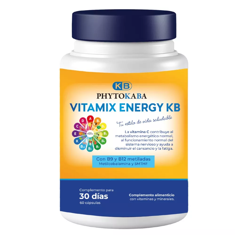 VITAMIX ENERGY KB 60 c&aacute;psulas vitaminas y minerales