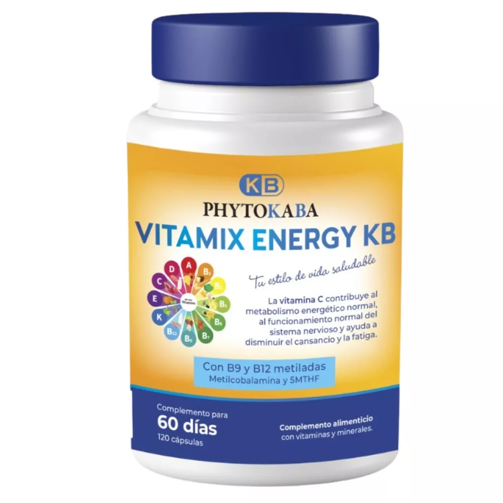VITAMIX ENERGY KB 120 c&aacute;psulas vitaminas y minerales